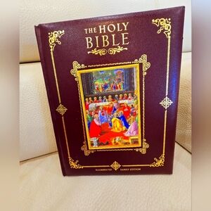 The Holy Bible Book Illuminated Family Edition Illustrated 2000 By Lionheart
